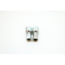 Set Of 2 Parker 10671-8-6 3/8in Female Jic 37 Degree - Swivel X 3/8 Hose Crimp