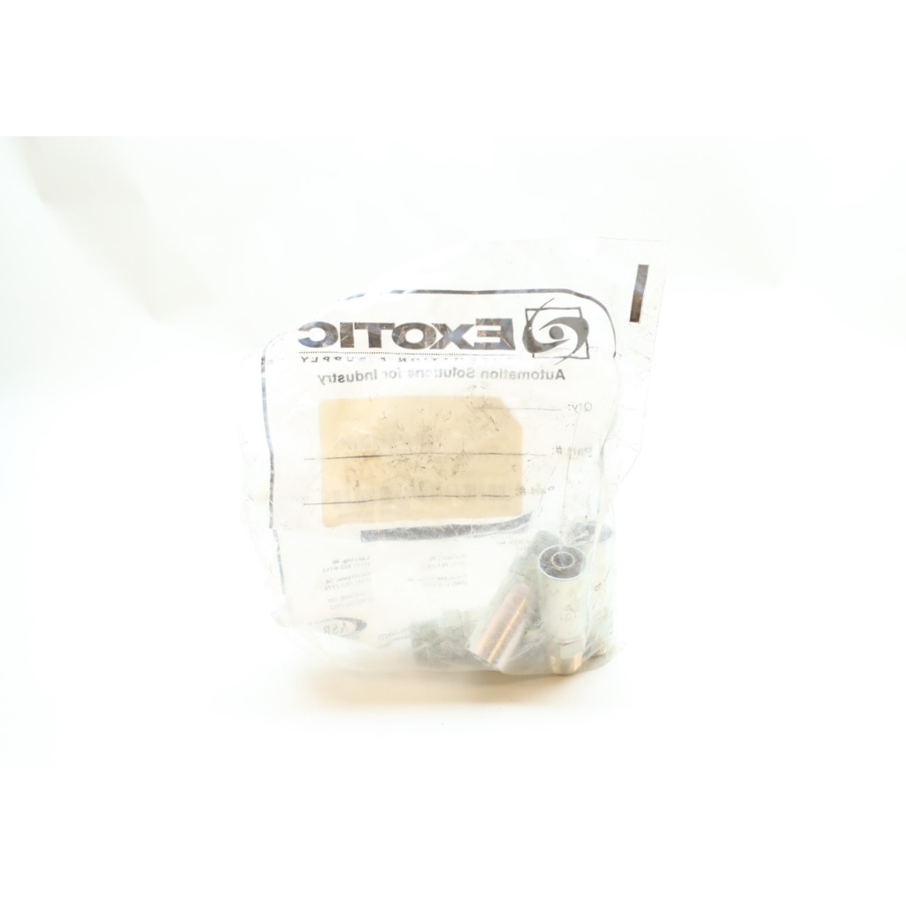 Set Of 4 Parker 10155-8-8 1/2in Hose 1/2-14 Male Thread Hydraulic Crimp Fitting