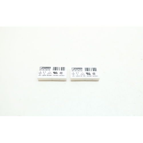 Set Of 2 Phoenix Contact ART-NR.2961105 Relay 24v-dc