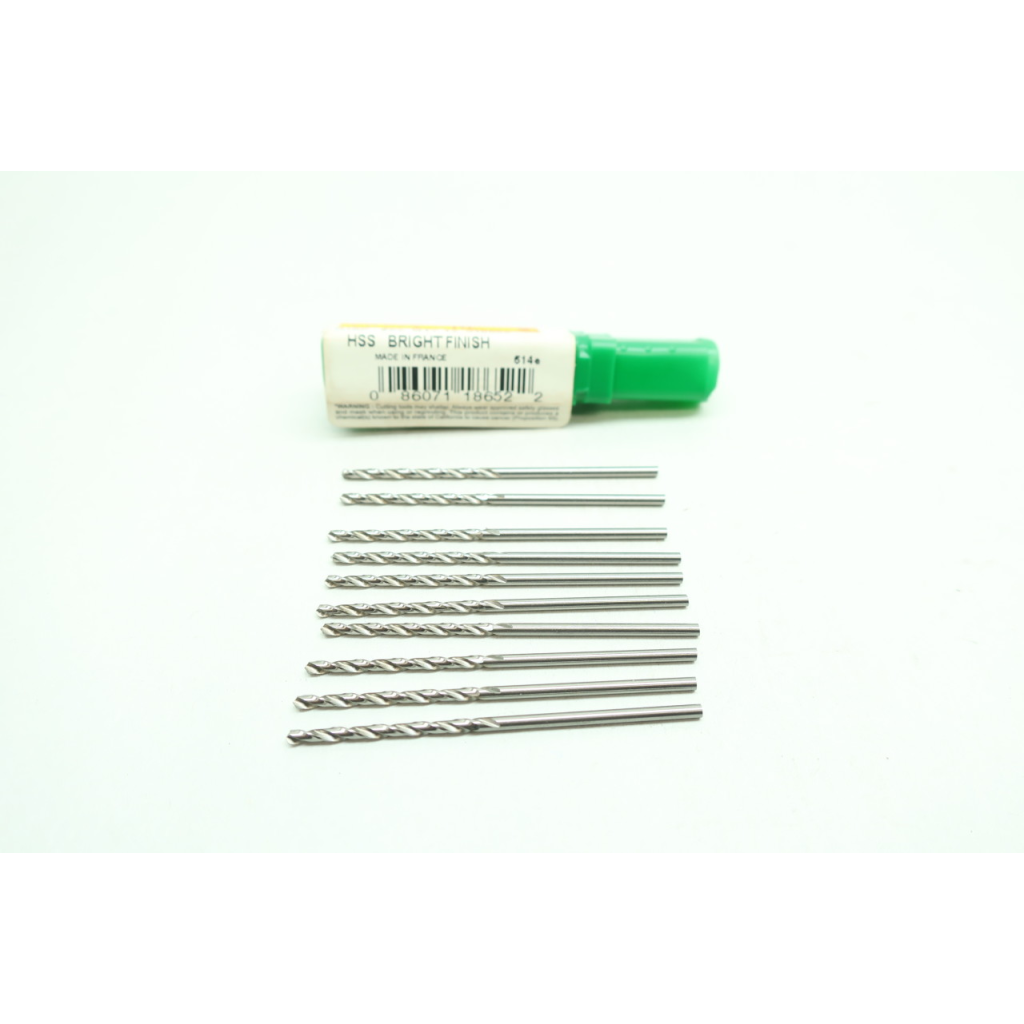 Set Of 10 Precision R18P #52 Drill Bit