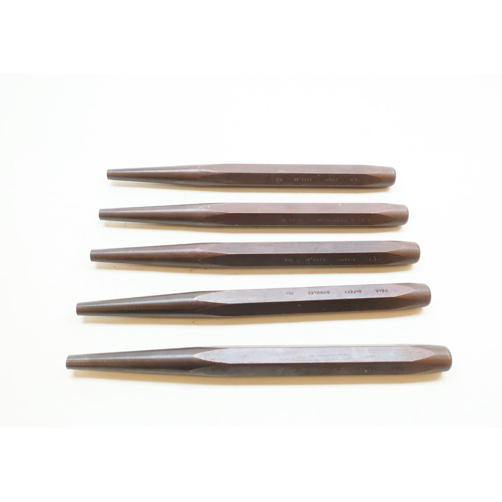 Set Of 5 Proto J963/4S2 S2 Drift Punch 3/8x10in