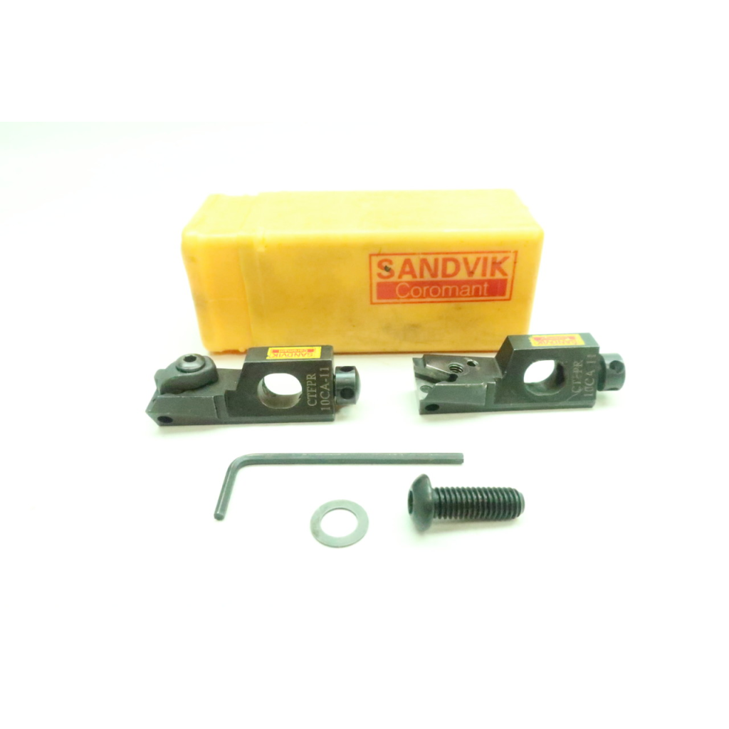 Set Of 2 Sandvik CTFPR 10CA-11 Turning Cartridge