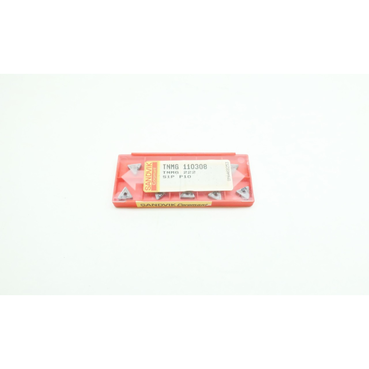 Set Of 10 Sandvik TNMG 110308 TNMG 222 Coromant Carbide Inserts