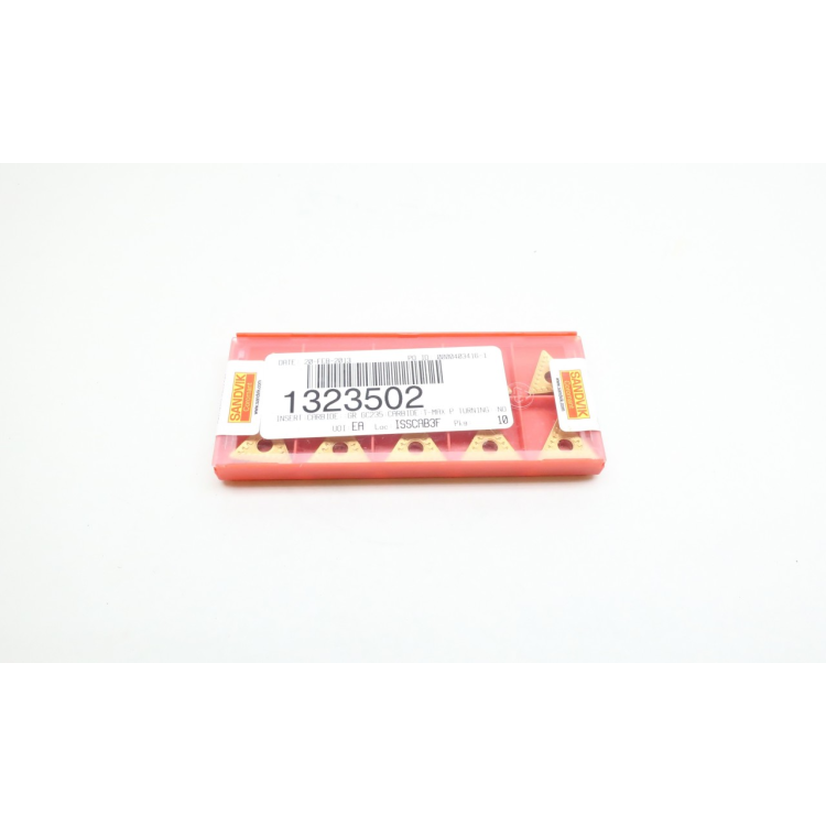 Set Of 10 Sandvik TNMM 22 04 08-QR Carbide Insert Grade 235