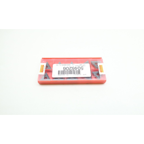 Set Of 10 Sandvik TNMM 27 06 12-QR Carbide Inserts Grade 4235