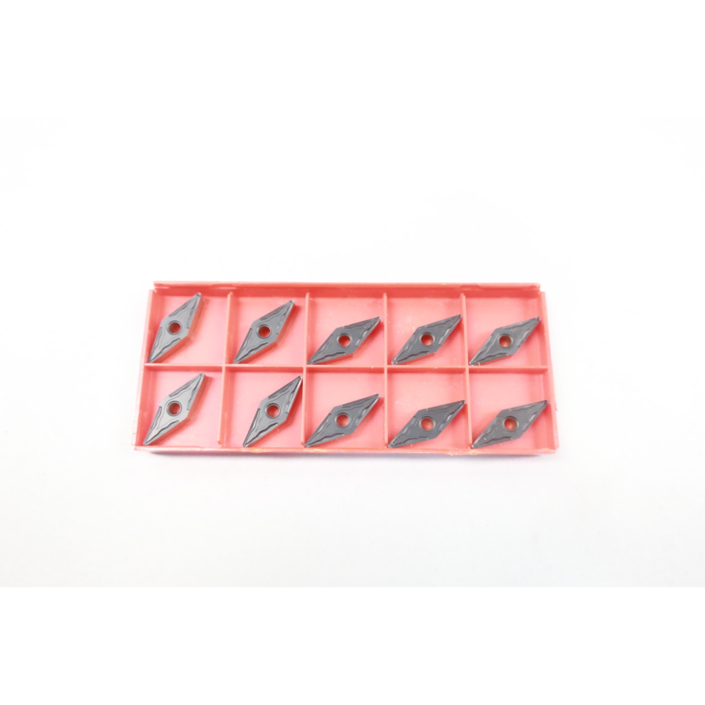 Set Of 10 Sandvik VBMT 332-PF 4215 Coromant Carbide Insert