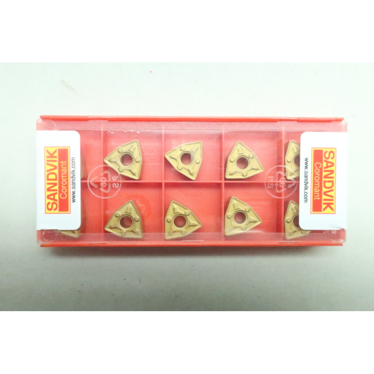 Set Of 10 Sandvik WNMG 06 04 08-WM WNMG 332-WM 3005 Coromant Carbide Insert