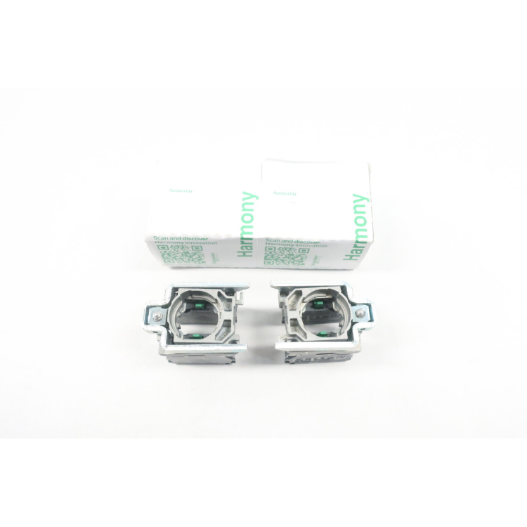 Set Of 2 Schneider ZB4 BZ103 Contact Block Mounting Base