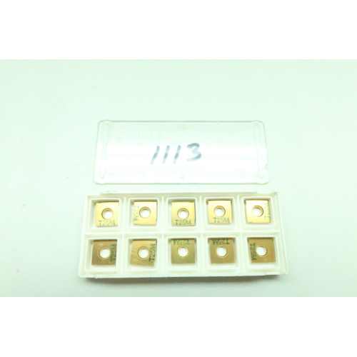 Set Of 10 Seco 335.19-1103T P25C Carbide Insert Set Of 10 Seco 335.19-1103T P25C Carbide Insert