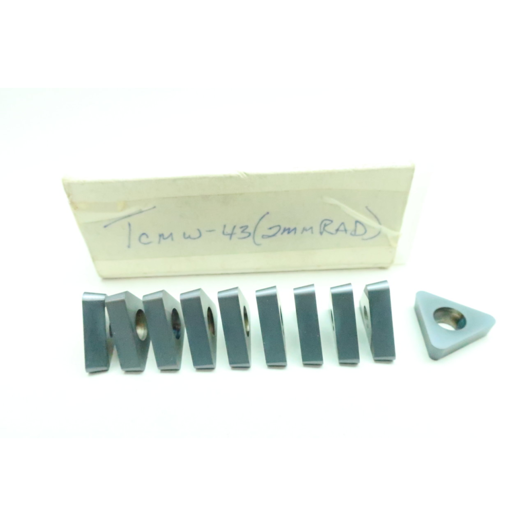 Set Of 10 TCMW-43 Carbide Insert