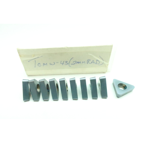 Set Of 10 TCMW-43 Carbide Insert