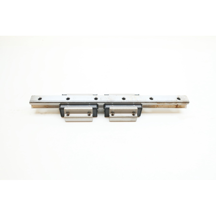 Set Of 2 Thk HSR25CA25S-340L Linear Bearing Block W/ Rail 340mm