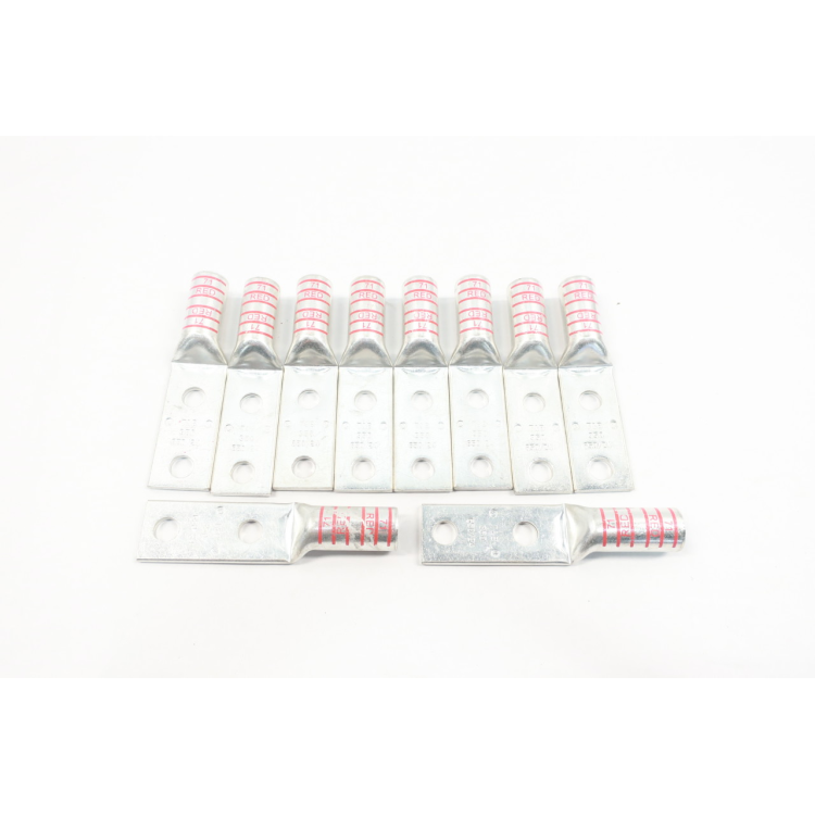 Set Of 10 Thomas&betts 350 Compression Lug