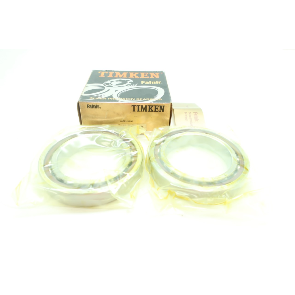 Set Of 2 Timken 3MM9117WI DUH Super Precision Bearing 85mm 130mm 22mm