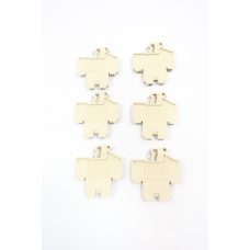 Set Of 6 Weidmuller DK 4 Terminal Block