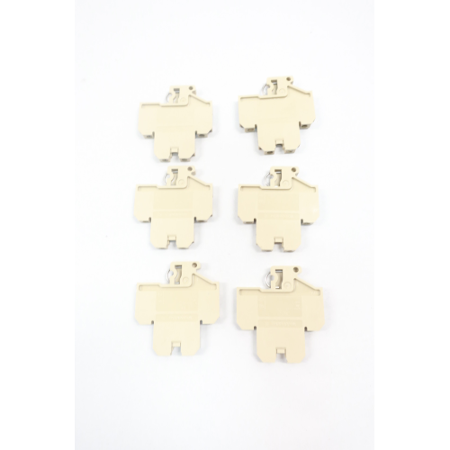 Set Of 6 Weidmuller DK 4 Terminal Block
