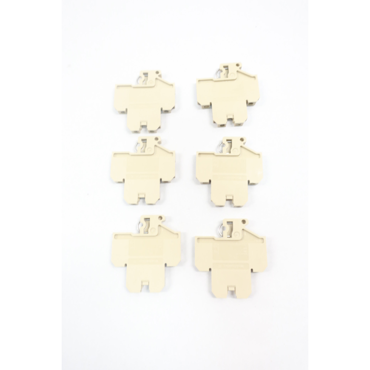Set Of 6 Weidmuller DK 4 Terminal Block