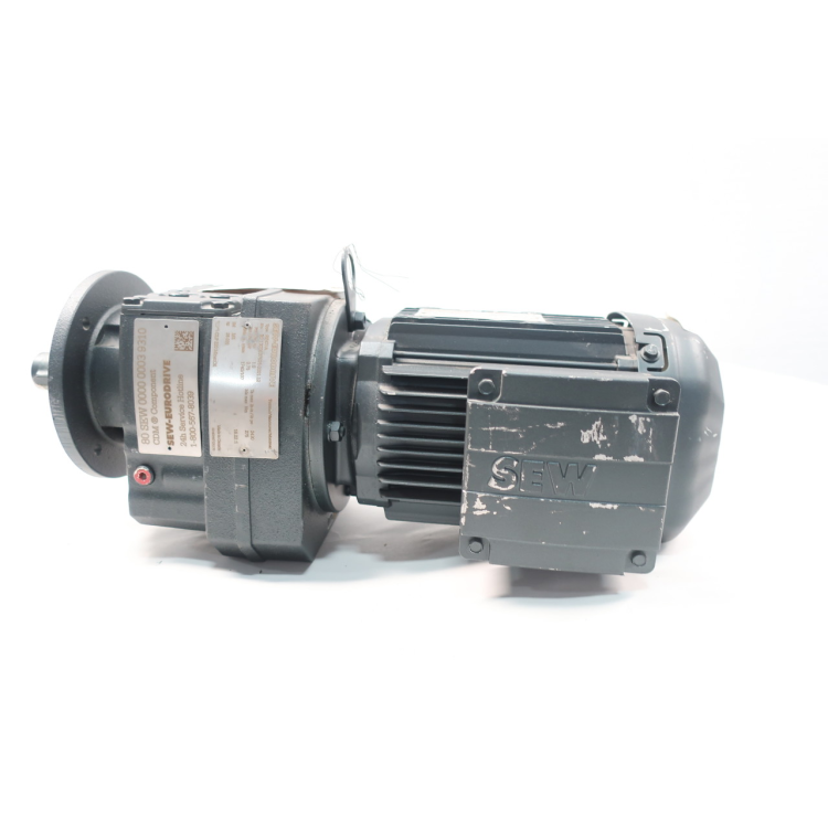 Sew Eurodrive RF47 DRE80M4/TF/RI Gearmotor 107rpm 3ph 1hp 330/575v-ac