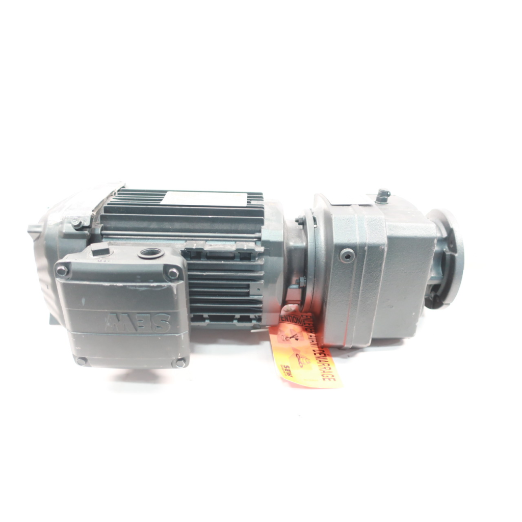 Sew Eurodrive RF37 DRN80M4/RI Gearmotor 148rpm 3ph 1hp 330/575v-ac