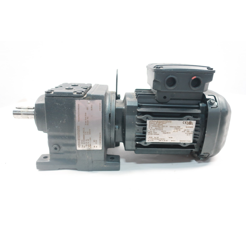 Sew Eurodrive R37/A R37 DRS71M4/RI Gearmotor 35rpm 3ph 3/4hp 330/575v-ac