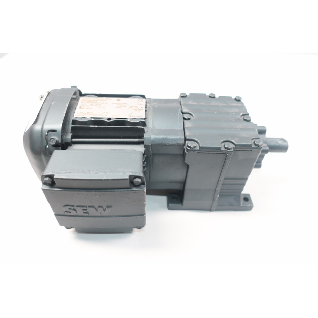 Sew Eurodrive R17 DRS71S4 Gearmotor 241rpm 3ph 0.5hp 277/480v-ac