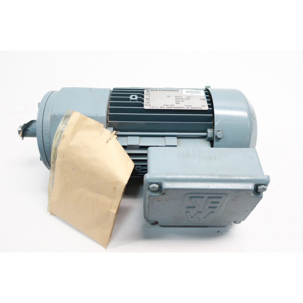 Sew Eurodrive R32DT80K4 Gearmotor 3/4in 330/575v-ac