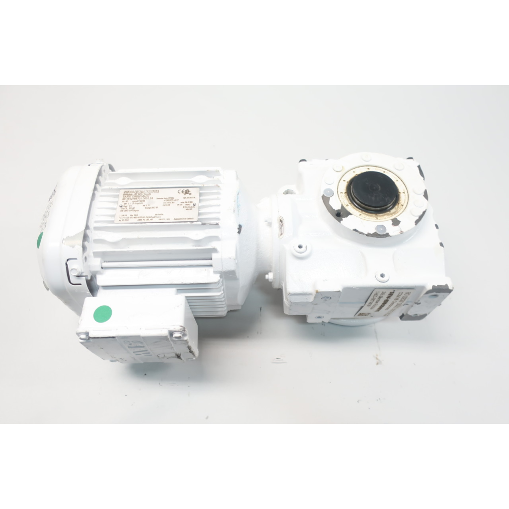 Sew Eurodrive SAF57 DRE90M4/RI Gearmotor 89rpm 3ph 1.5hp 330/575v-ac