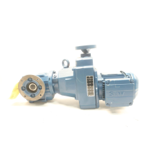 Sew Eurodrive SAF37D16DRS71S4 Gearmotor 13.39:1 31-155rpm 3ph 1/2hp 230/460v-ac