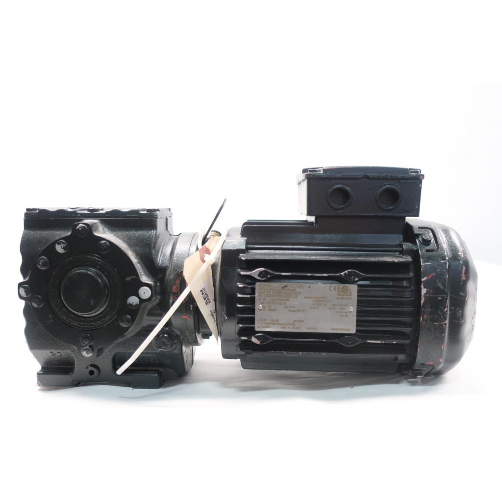 Sew Eurodrive SA47/T DRE80M4/DH/RI Gearmotor 106rpm 3ph 1hp 330/575v-ac