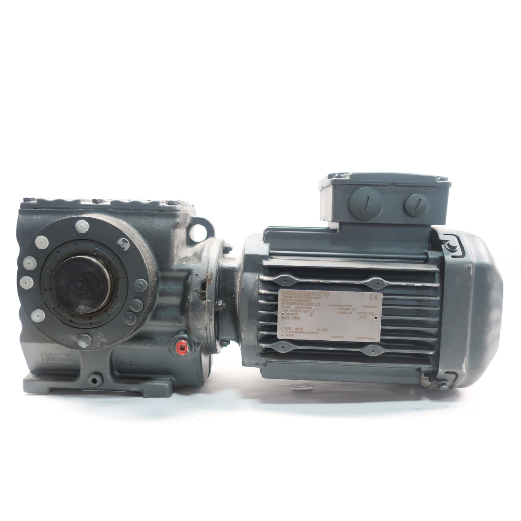 Sew Eurodrive SA47/T DRE80M4 Gearmotor 122rpm 3ph 0.75kw 277/480v-ac