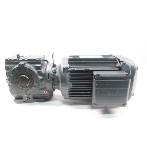 Sew Eurodrive SA67/T DRN100L4/RI Gearmotor 60rpm 3ph 4hp 330/575v-ac
