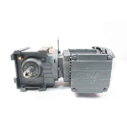 Sew Eurodrive S37 DRS71S4/RI Gearmotor 85rpm 3ph 0.5hp 330/575v-ac