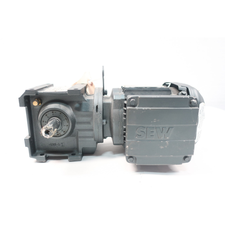 Sew Eurodrive S37 DRS71S4/RI Gearmotor 85rpm 3ph 0.5hp 330/575v-ac