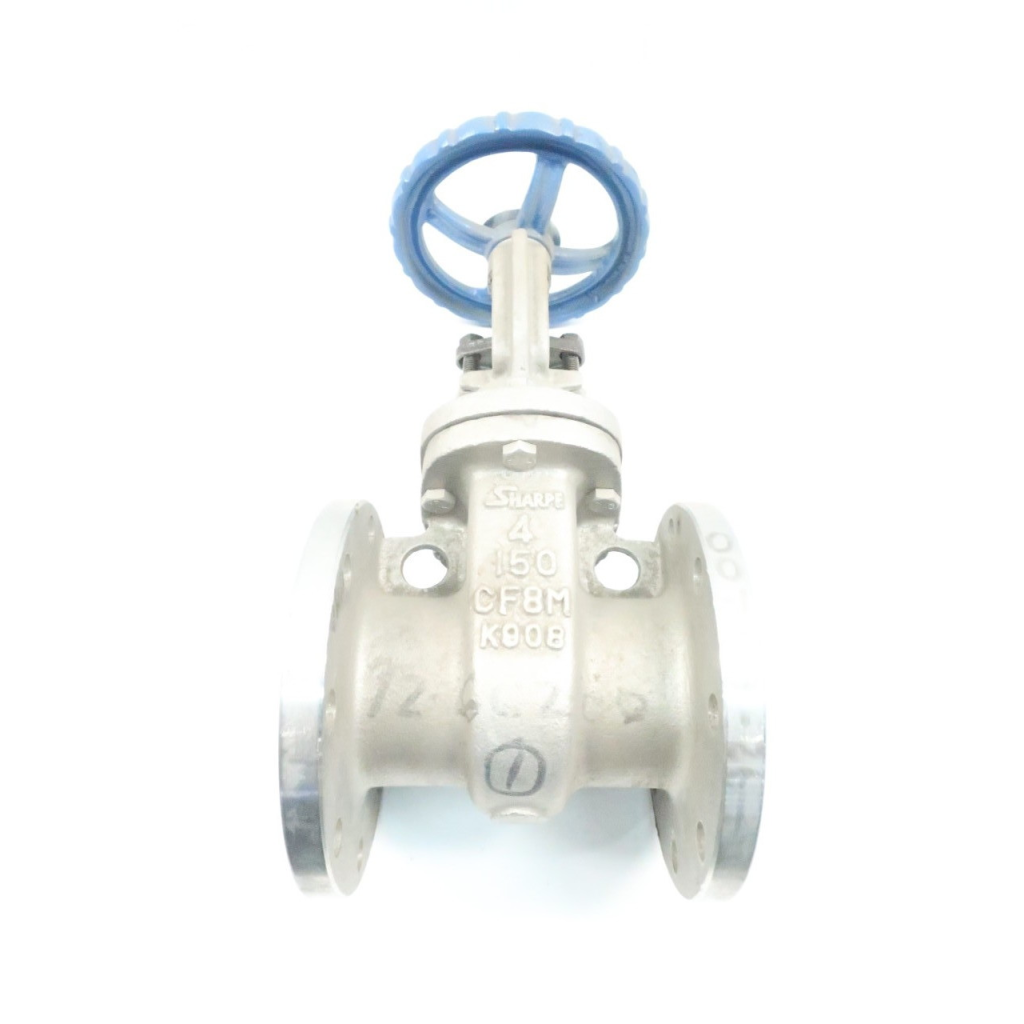 Sharpe 35116 Manual Stainless Flanged Wedge Gate Valve 4in 150