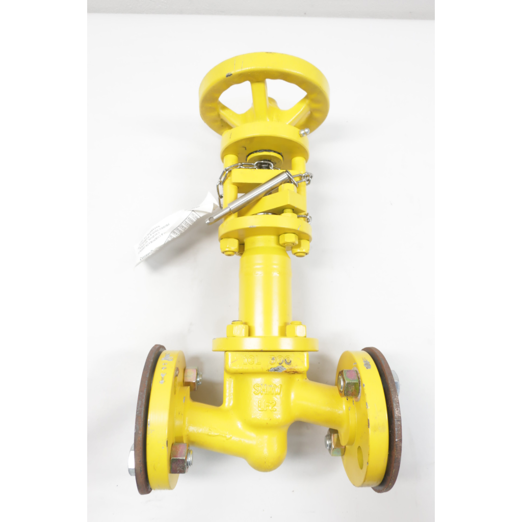 Shaw Manual 300 Steel Flanged 1in Globe Valve