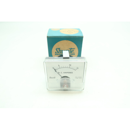Shurite 8508-Z 0-15ac Amperes Ammeter