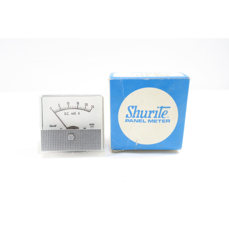 Shurite 8305Z 0-25ma Dc Panel Meter Controls