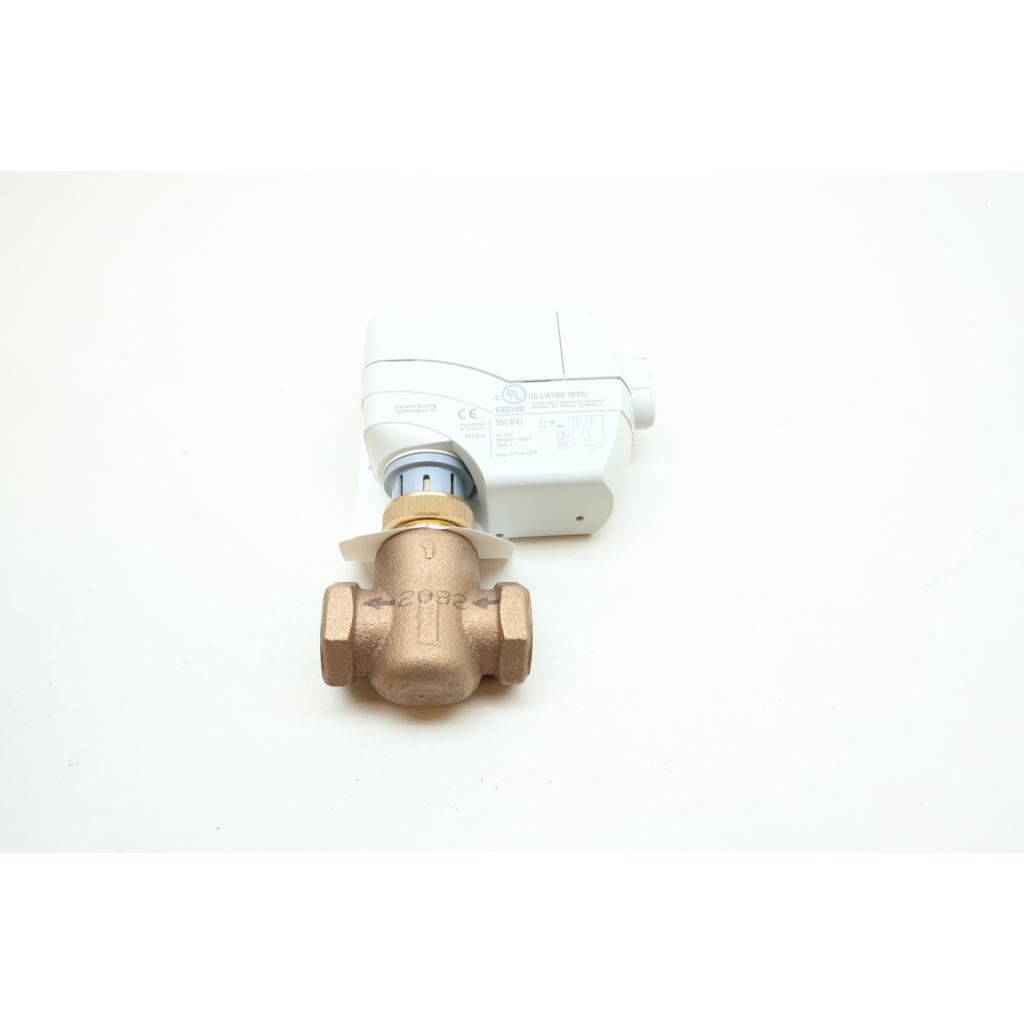 Siemens 259-02032 Globe Valve Electric 250 Bronze Threaded 1/2in Npt