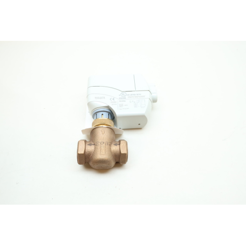 Siemens 259-02032 Globe Valve Electric 250 Bronze Threaded 1/2in Npt Siemens 259-02032 Globe Valve Electric 250 Bronze Threaded 1/2in Npt