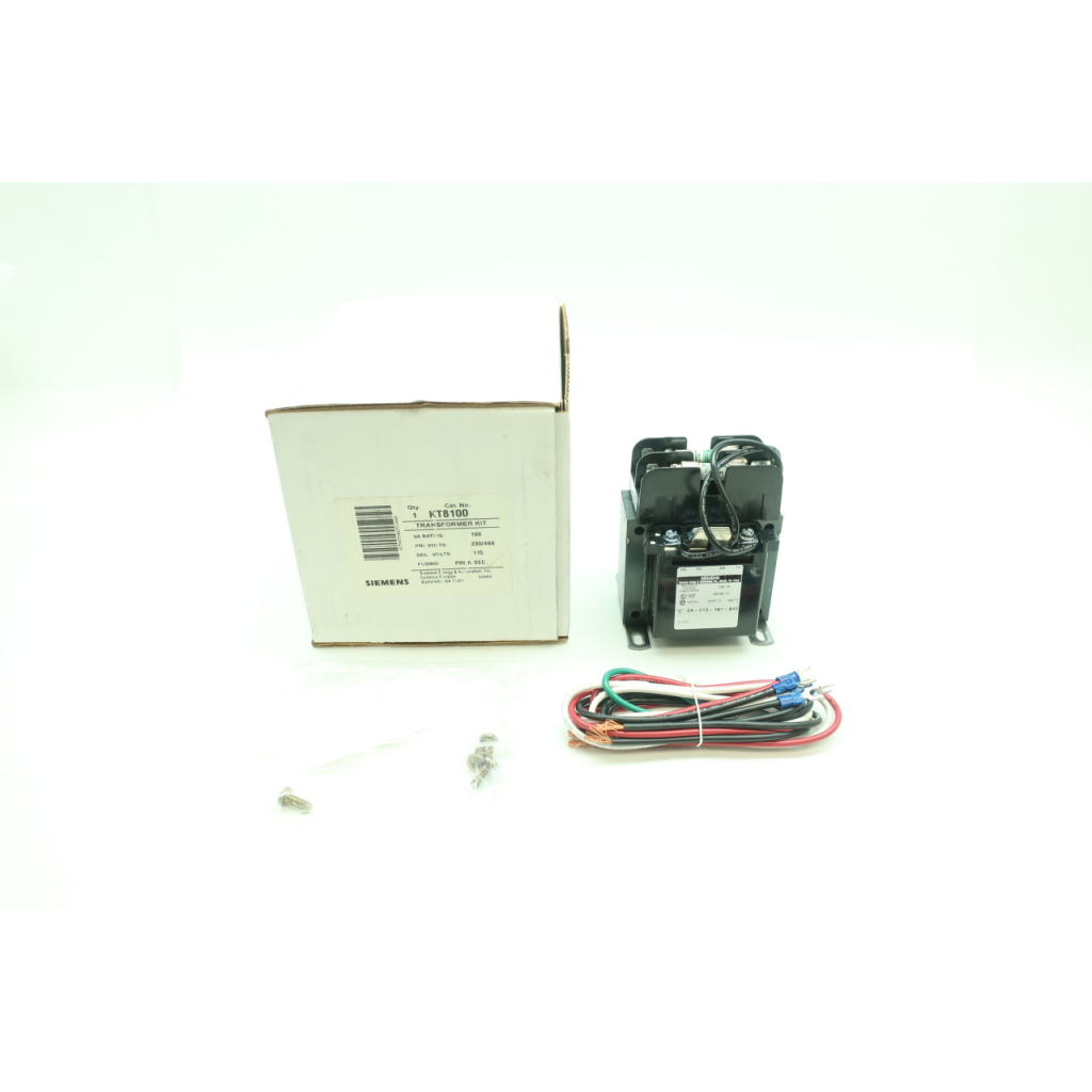 Siemens KT8100 Transformer Kit 1ph 100va 230/460v-ac 115v-ac