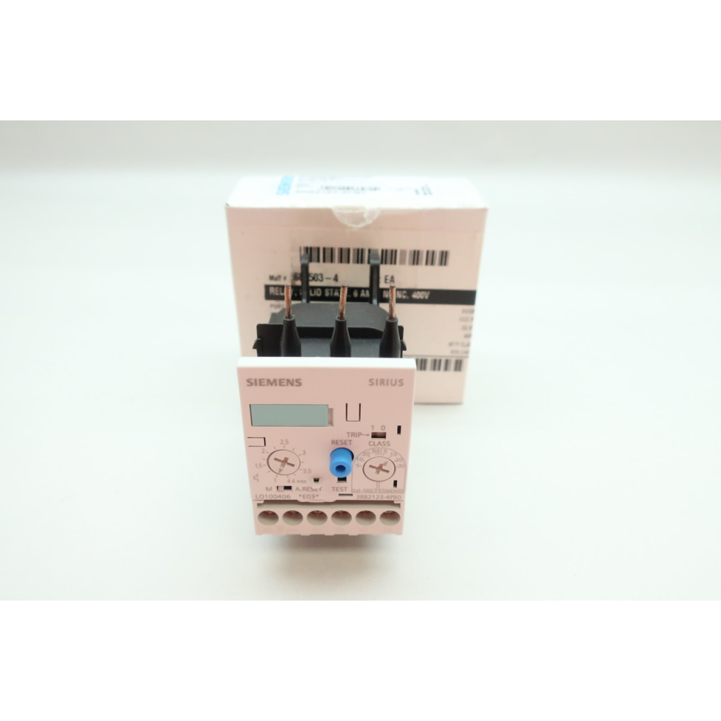 Siemens 3RB2123-4PB0 Overload Relay 1-4a