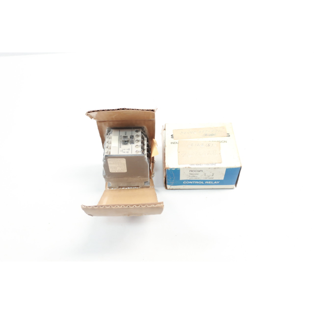 Siemens RCC5PI Control Relay 120v-ac