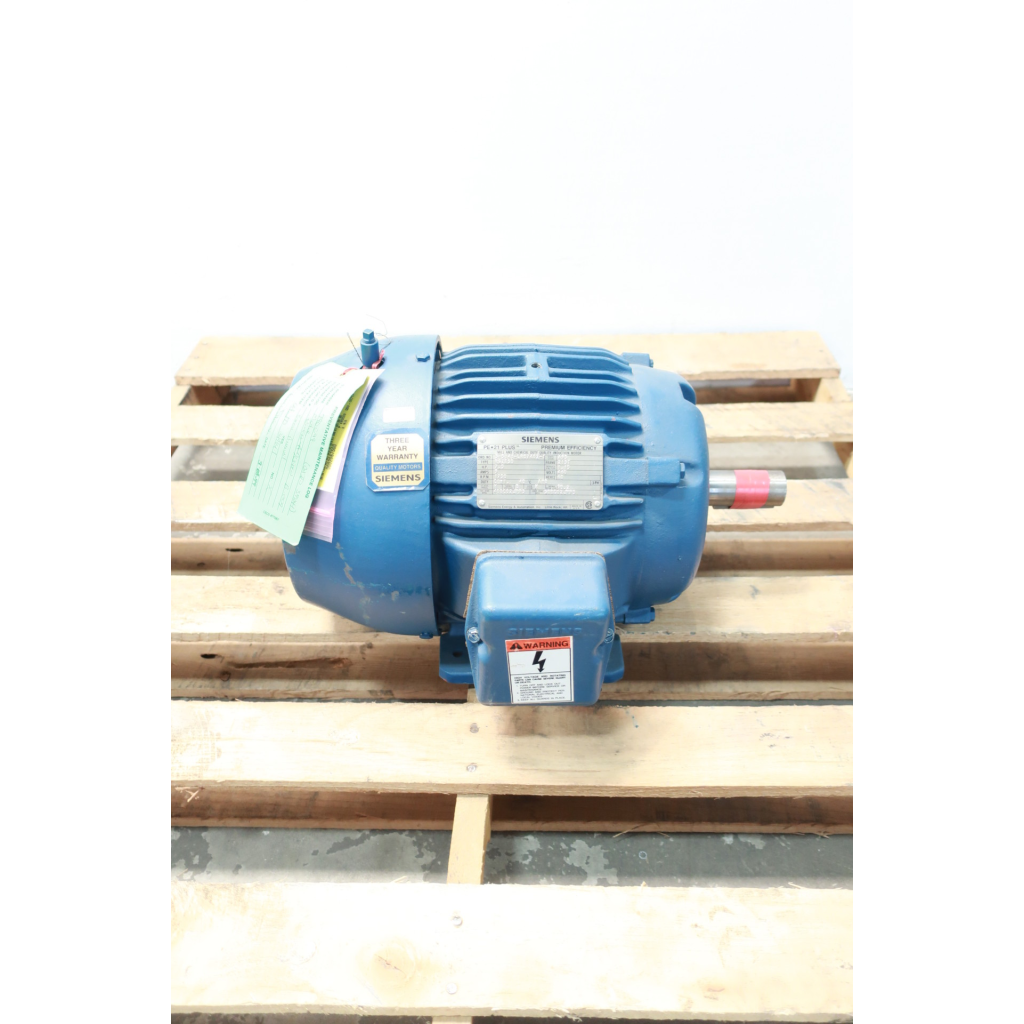 Siemens RGZESD Pe-21 Plus Ac Motor 213t 3ph 7-1/2hp 1750rpm 1-3/8in 460v-ac