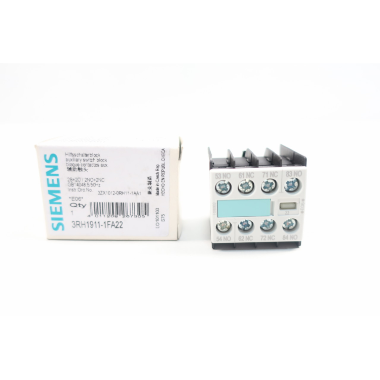 Siemens 3RH1911-1FA22 Auxiliary Switch Block