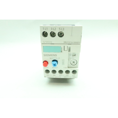 Siemens 3RU1116-1BB0 Overload Relay 1.4-2a Amp Siemens 3RU1116-1BB0 Overload Relay 1.4-2a Amp