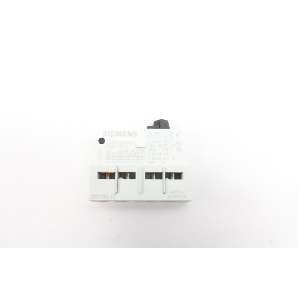 Siemens 3RV1901-1E Auxiliary Contact