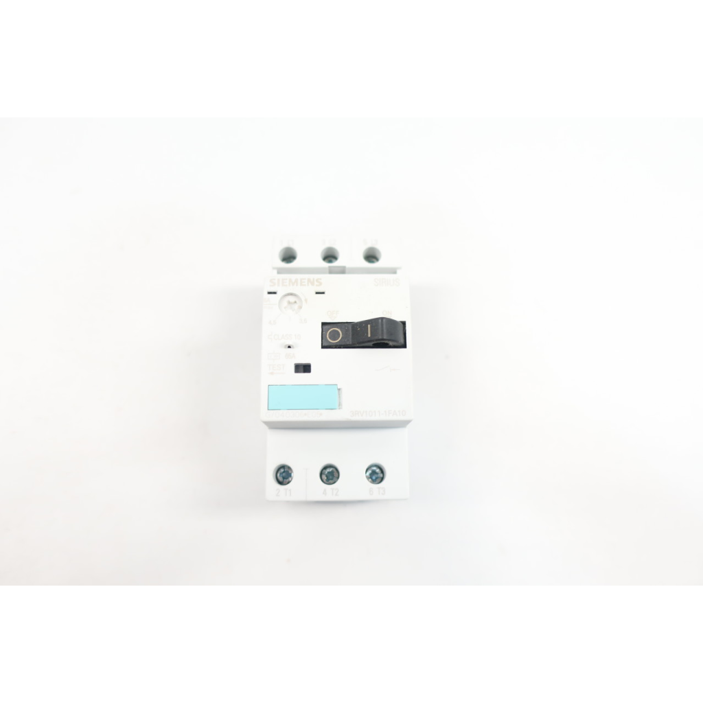 Siemens 3RV1011-1FA10 Manual Starter 3.5-5a Amp 3hp