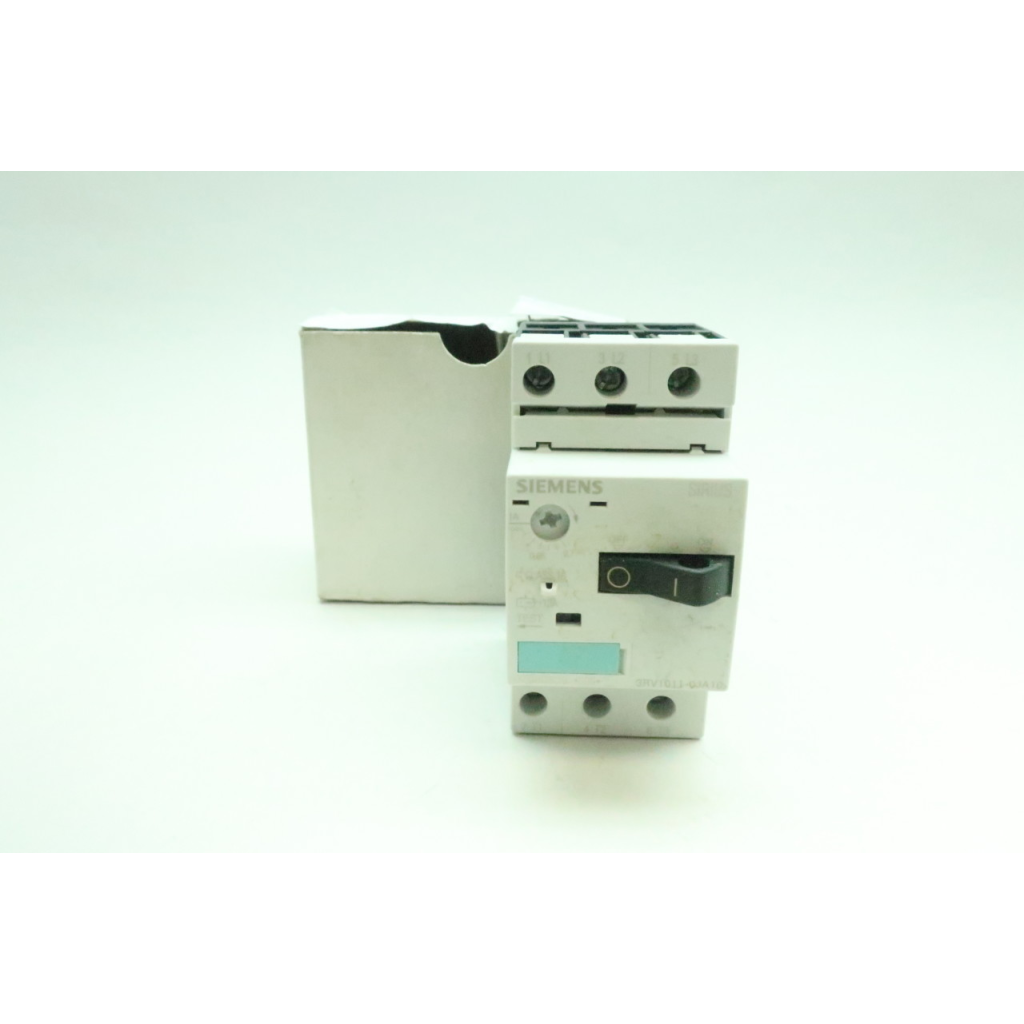 Siemens 3RV1011-0JA10 Sirius Motor Protection Circuit Breaker 3p 0.7-1a 1/2hp