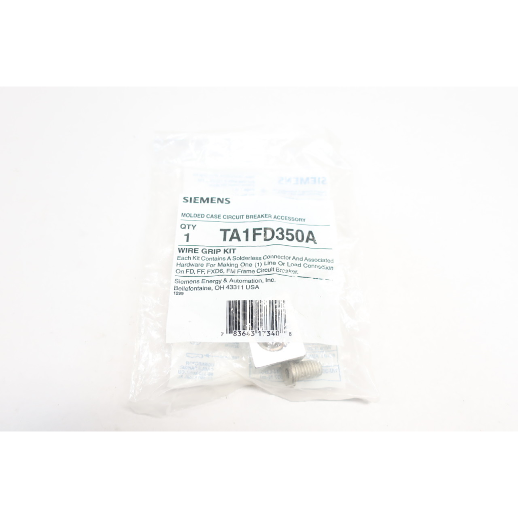 Siemens TA1FD350A Circuit Breaker Wire Grip Kit