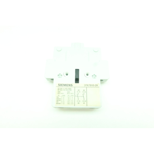 Siemens 3TK7910-2A Auxiliary Contact Block